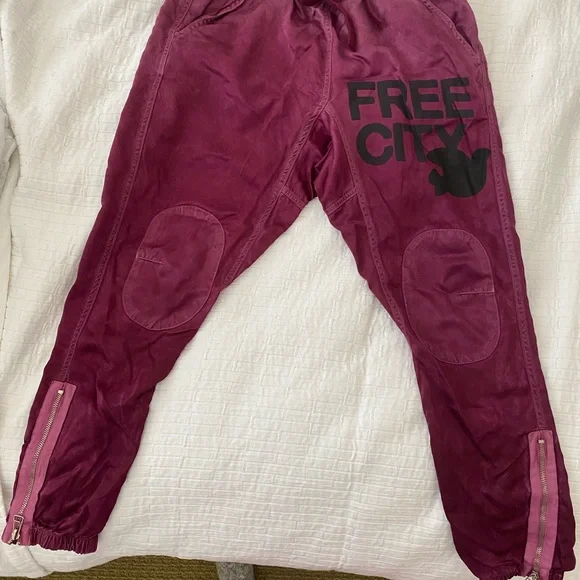 FREE CITY SATIN JUMP PANTS - Picture 3 of 7